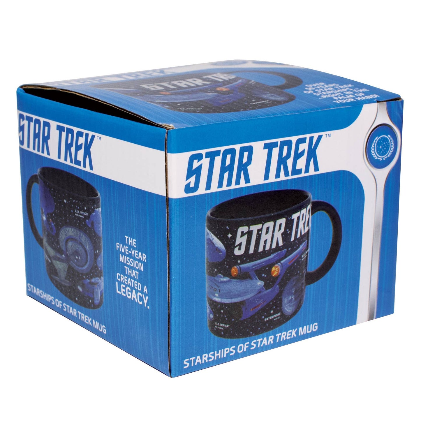 Unemployed Philosophers Guild - Starships of Star Trek Coffee Mug