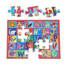 Load image into Gallery viewer, eeBoo - Animal ABC 20 Piece Puzzle
