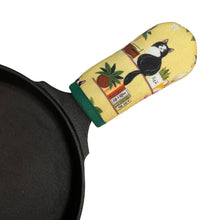 Load image into Gallery viewer, Collisionware - Cat Tales Cast Iron Skillet Mitt
