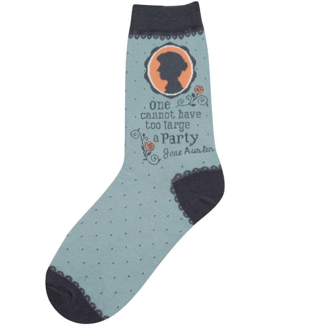 Foot Traffic Socks - Jane Austen Womens Socks