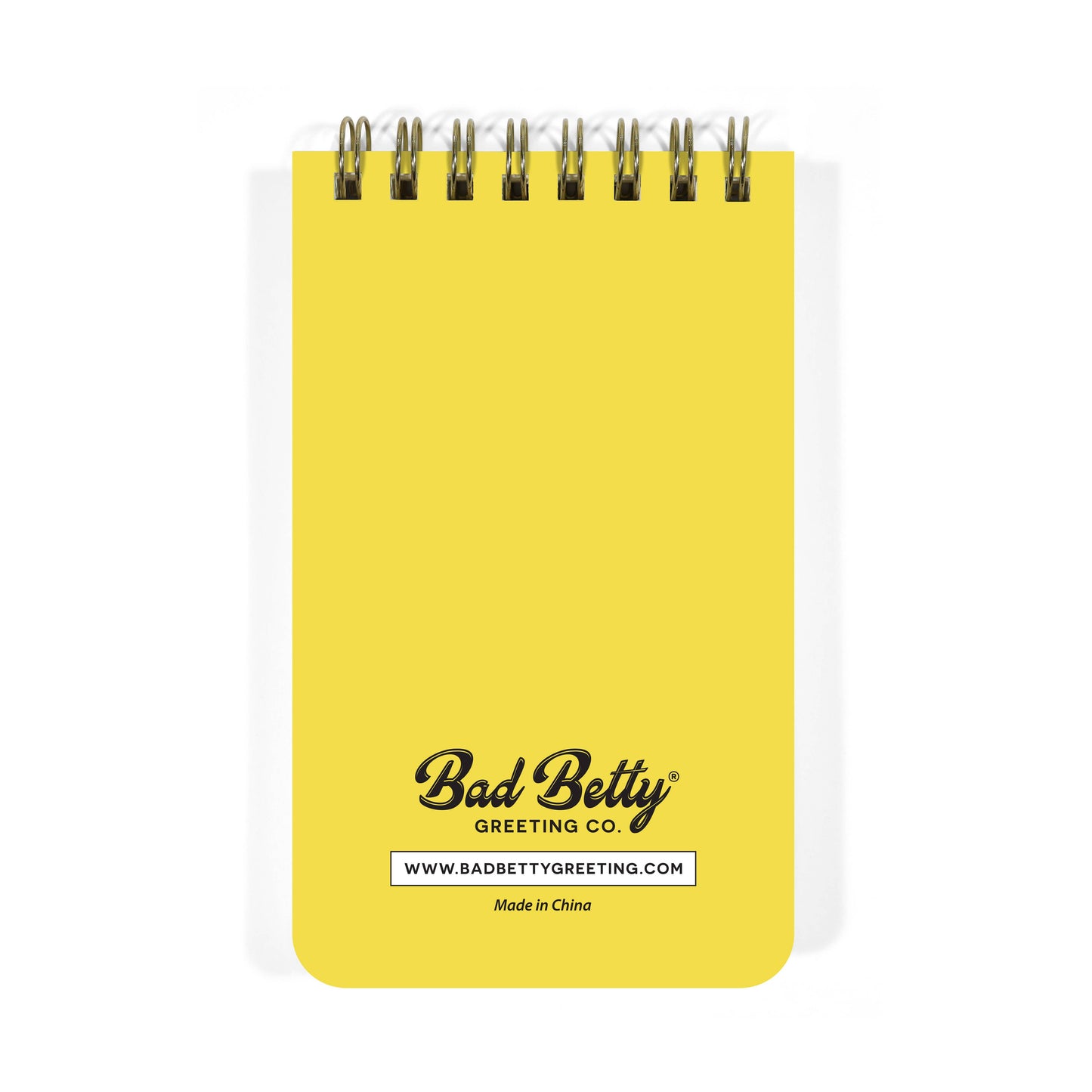 Bad Betty Greeting Co. - Hopes, Dreams & Grocery Lists  Spiral Memo Notepad