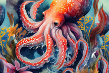 Load image into Gallery viewer, Micro Puzzles - Octopus - Marine Life
