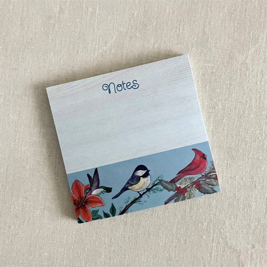 Artwork by Sandra Naufal - Backyard Birds Sticky Notes