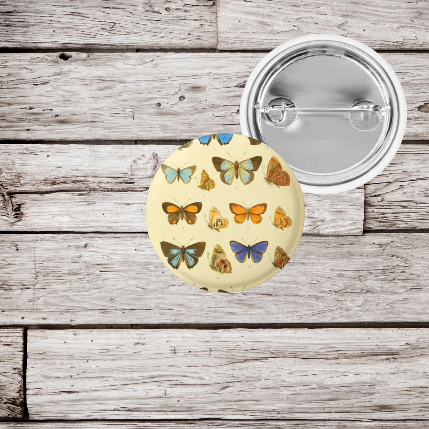 NatureCuts - Butterfly Pin Button