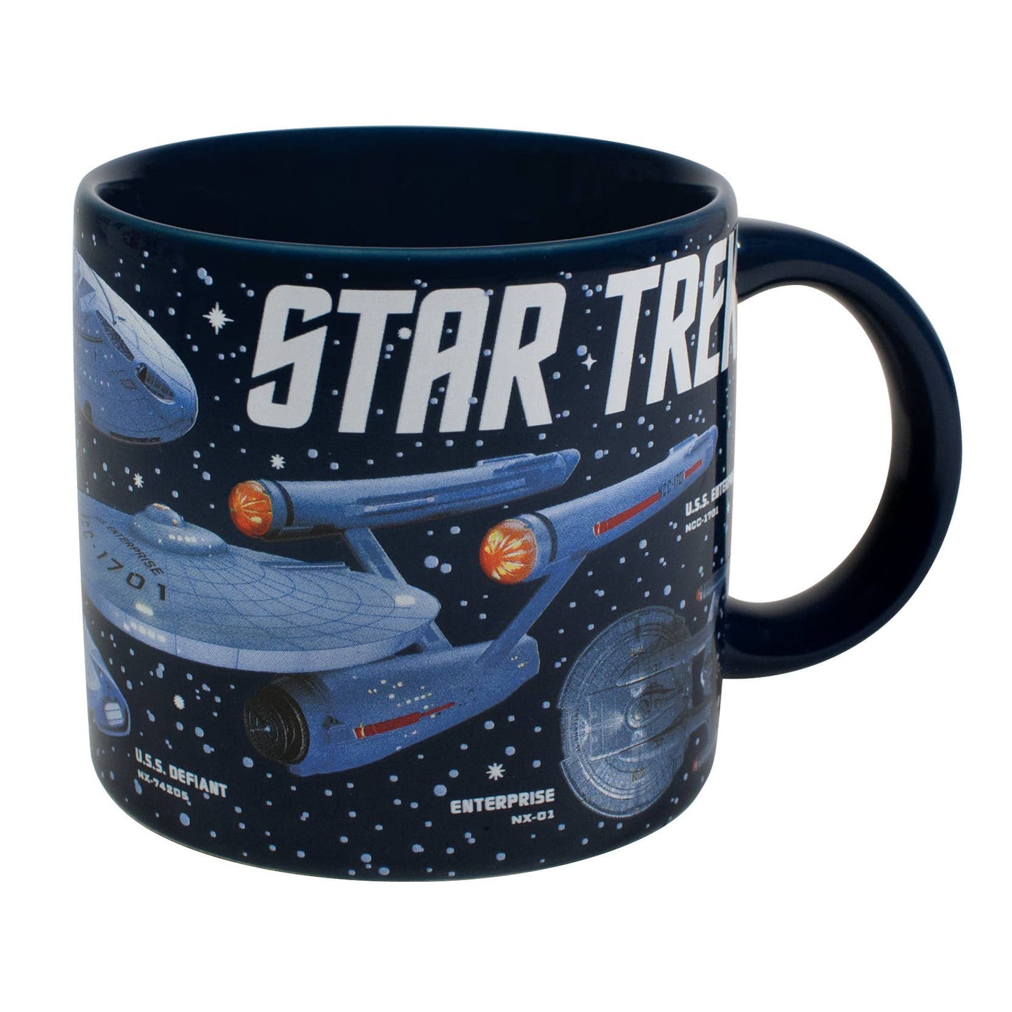 Unemployed Philosophers Guild - Starships of Star Trek Coffee Mug