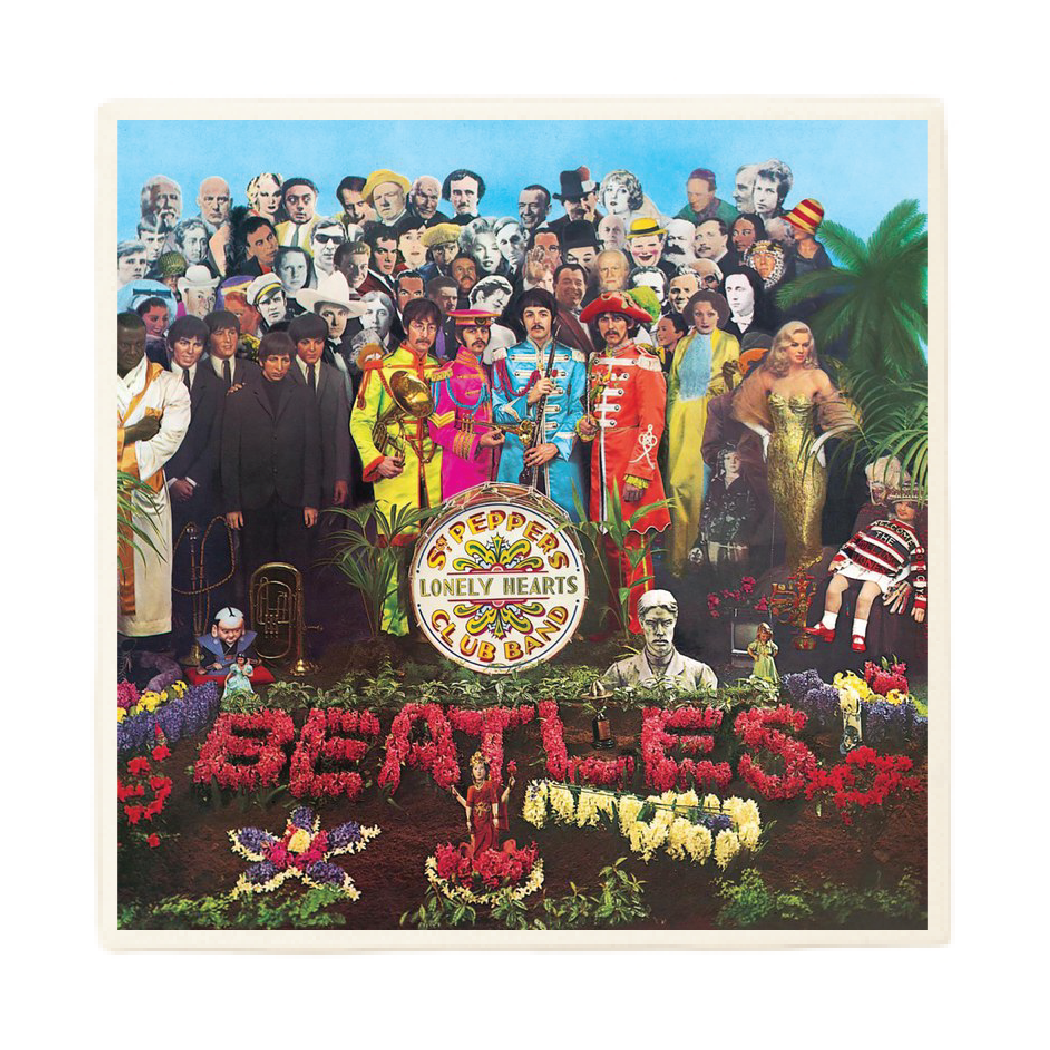 Lucky Mfg. Co. - The Beatles Sgt. Pepper's Lonely Hearts Club Band Coaster
