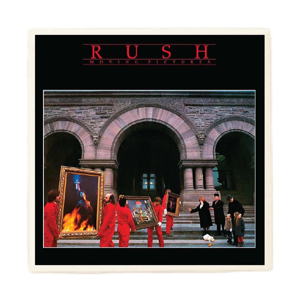 Lucky Mfg. Co. - Rush Moving Pictures Album Coaster