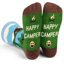 Load image into Gallery viewer, Lavley - Happy Camper Socks
