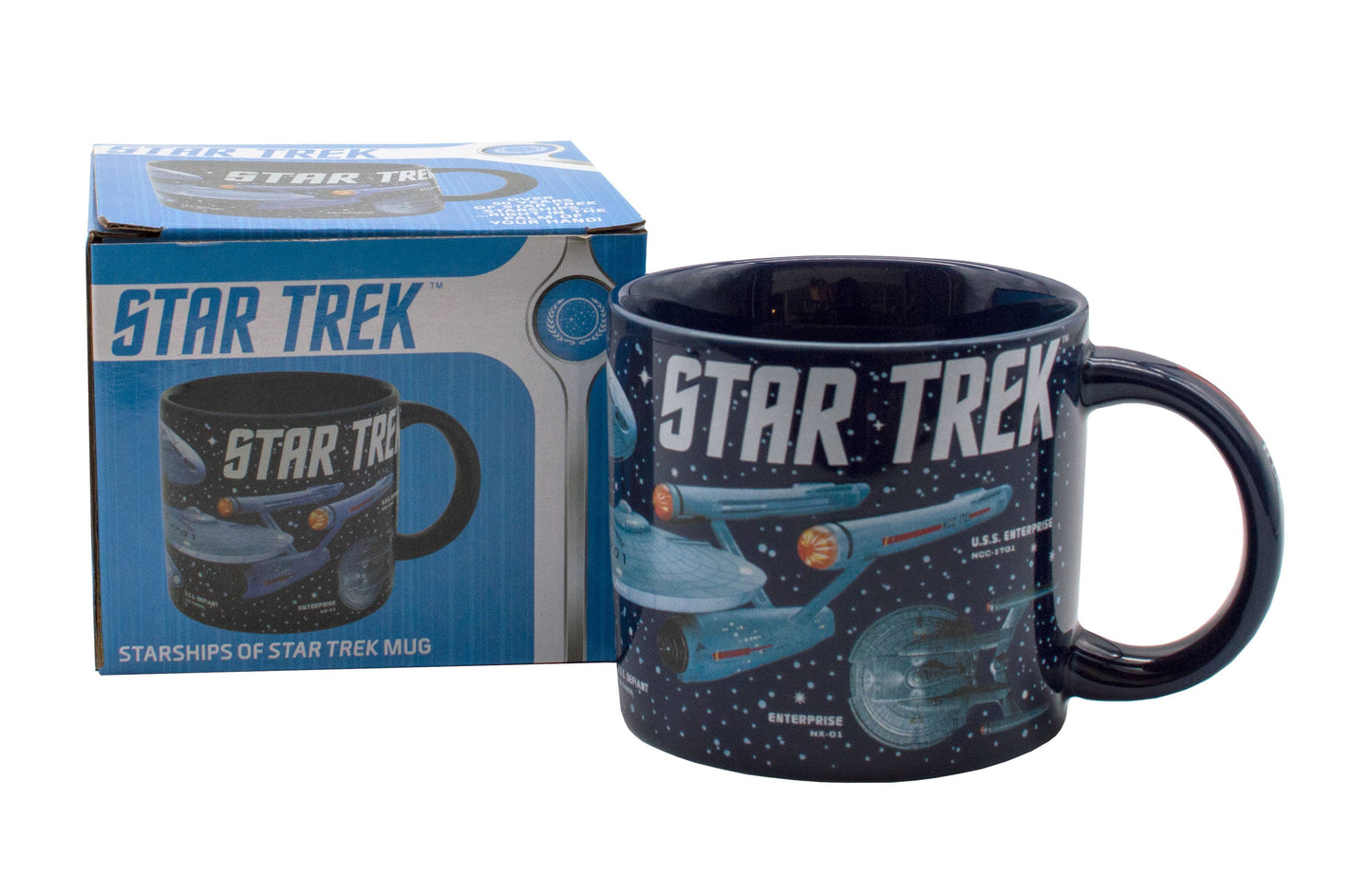 Unemployed Philosophers Guild - Starships of Star Trek Coffee Mug