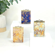 Load image into Gallery viewer, Cathayana - Brocade Small Floral Pattern Card Holder with RFID
