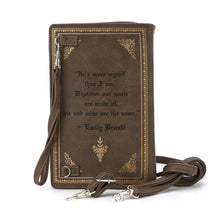 Load image into Gallery viewer, COMECO INC - Wuthering Heights Book Clutch Bag
