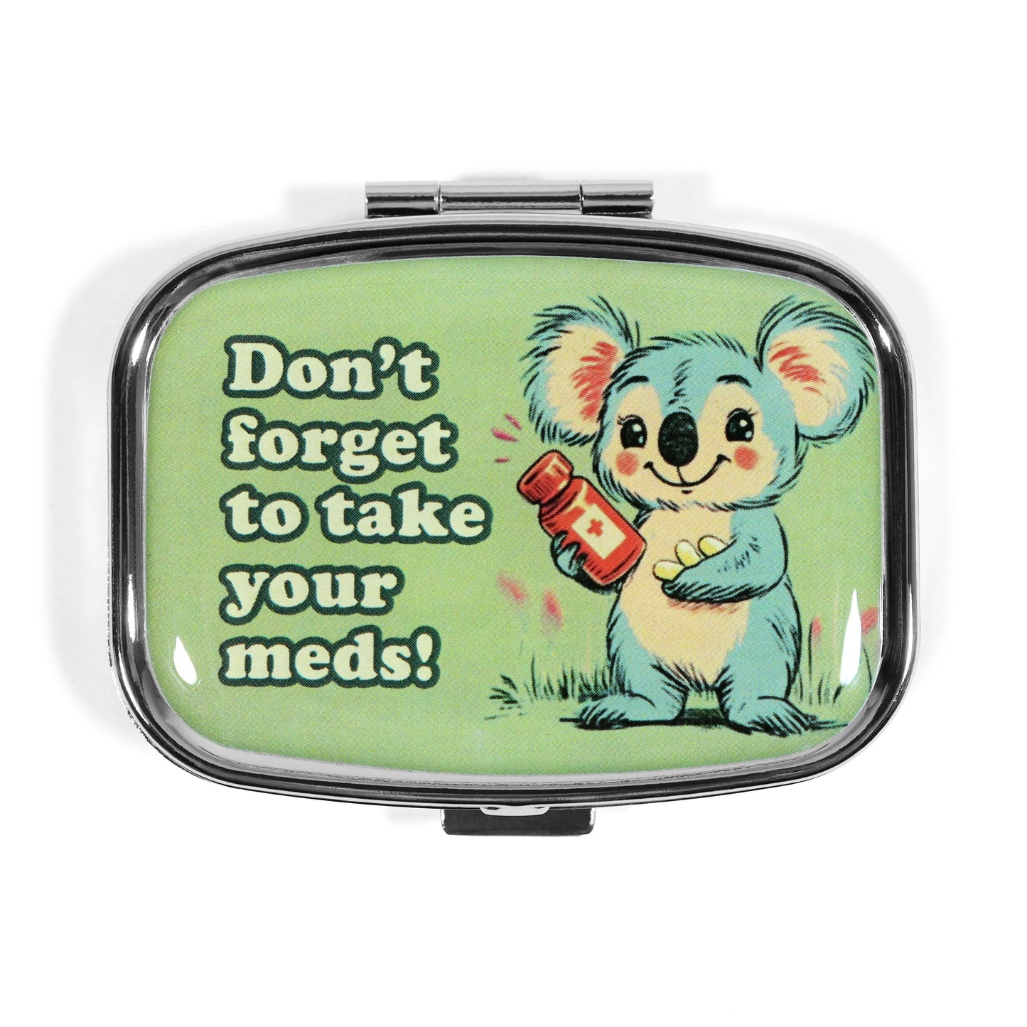Bad Betty Greeting Co. - Don't Forget to Take Your Meds Metal Pill Box
