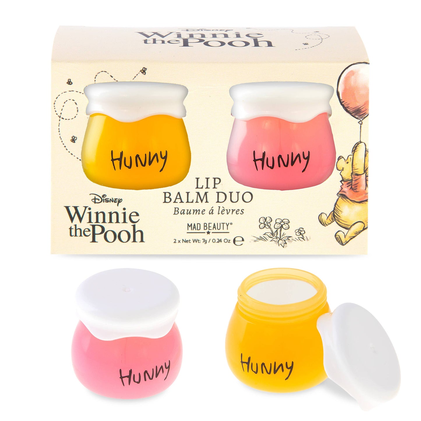 Mad Beauty USA LLC - Disney Winnie the Pooh Honey Pot Lip Balm Set