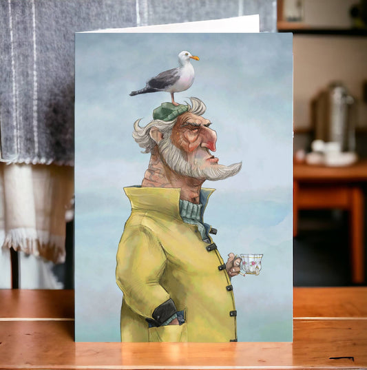 Mark Ludy Art Books & Games - Earl Grey Greeting Card