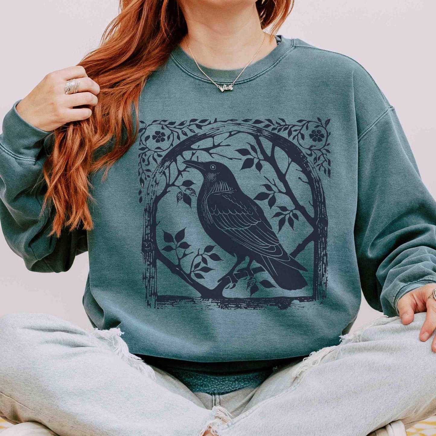 Sisterly Gifts Shop - Crow Sweatshirt