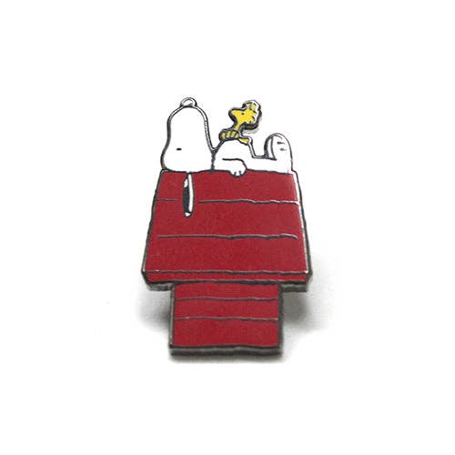 PINTRILL - PEANUTS - Snoopy & Woodstock House Pin