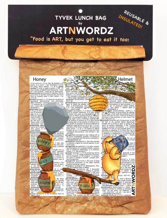 ARTNWORDZ LLC - GOING IN FOR HONEY LUNCH BAG