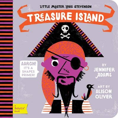 Gibbs Smith - Treasure Island: A BabyLit Shapes Primer