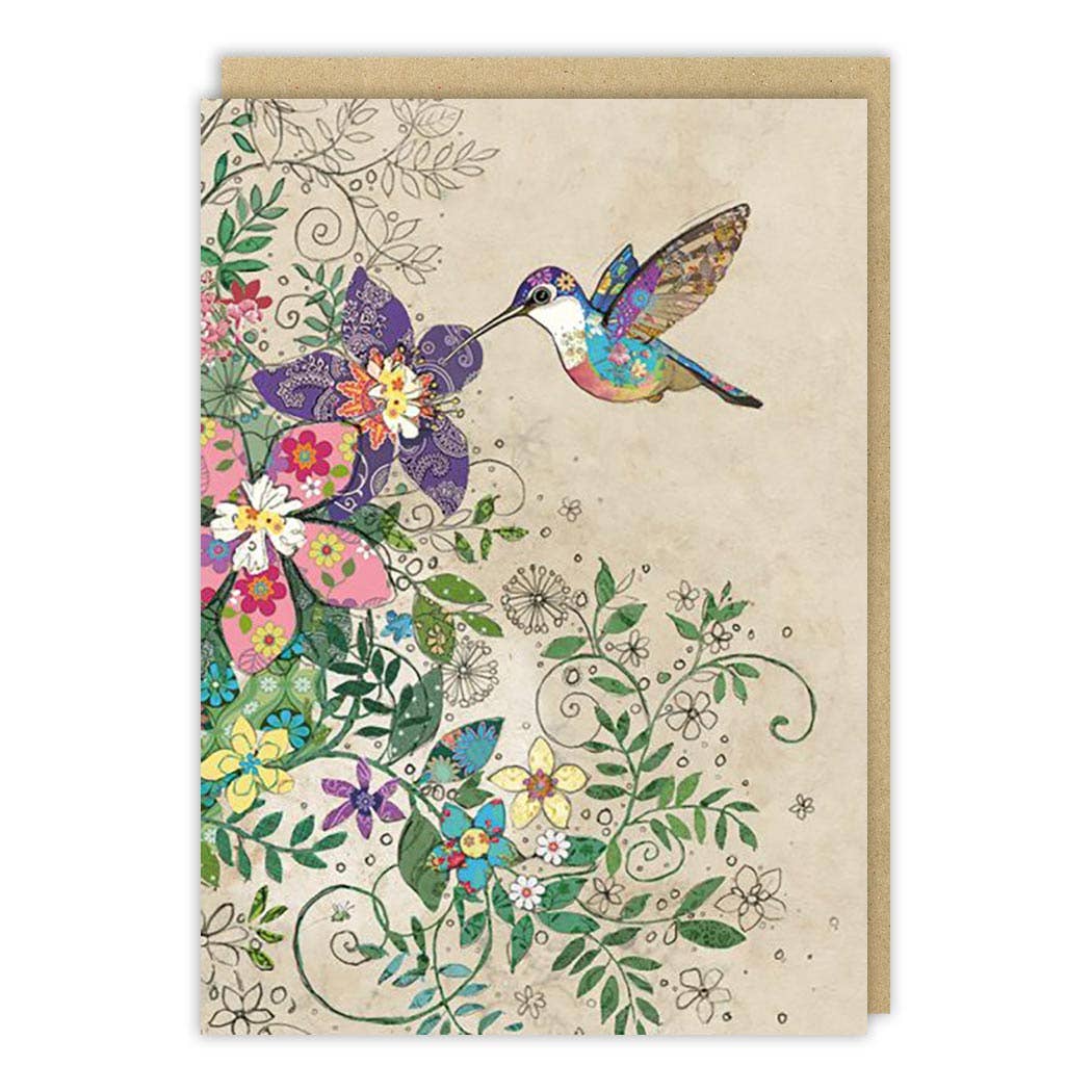 Notes & Queries, Inc. - Hummingbird Blank Card