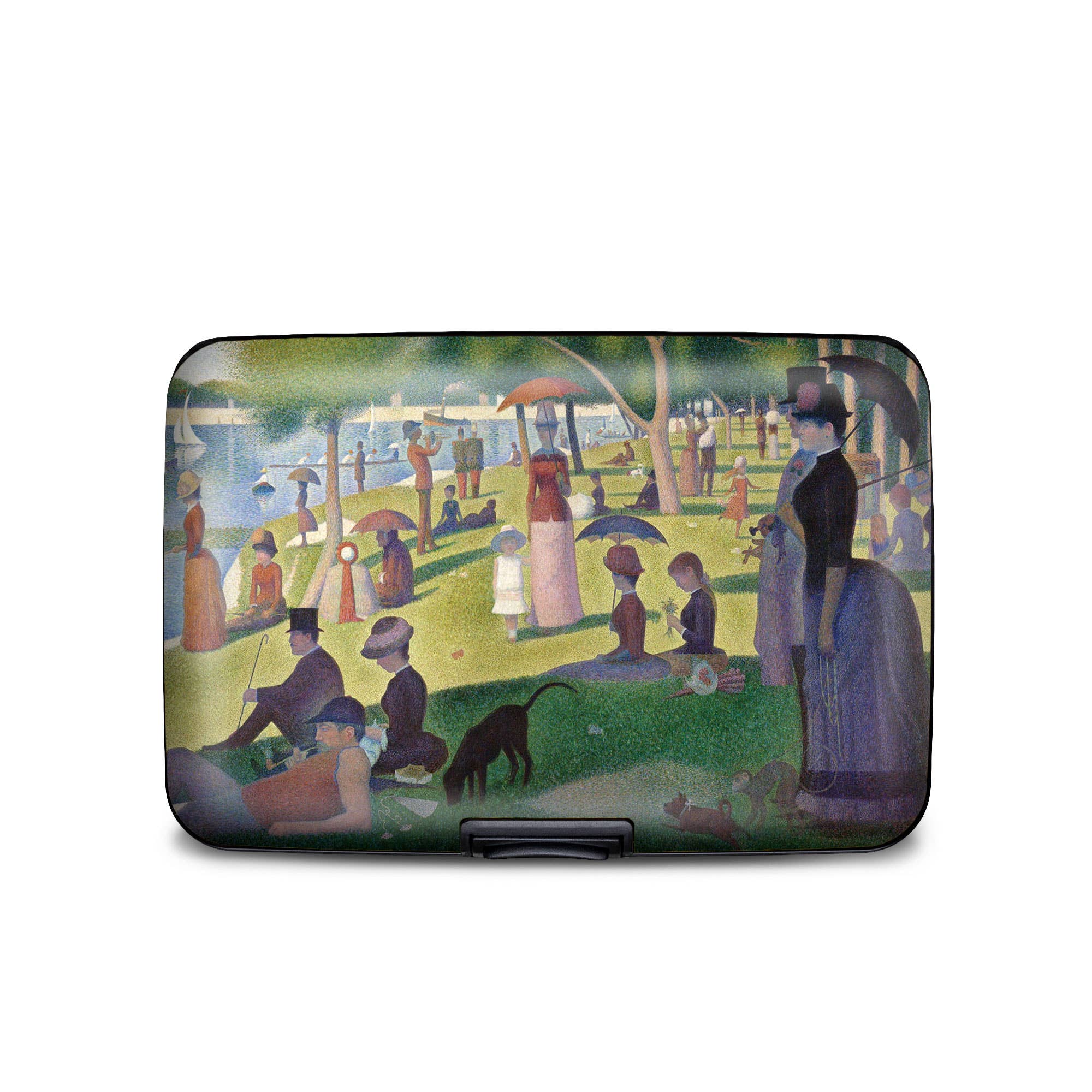 Monarque - Seurat, Sunday in the Park Armored Wallet