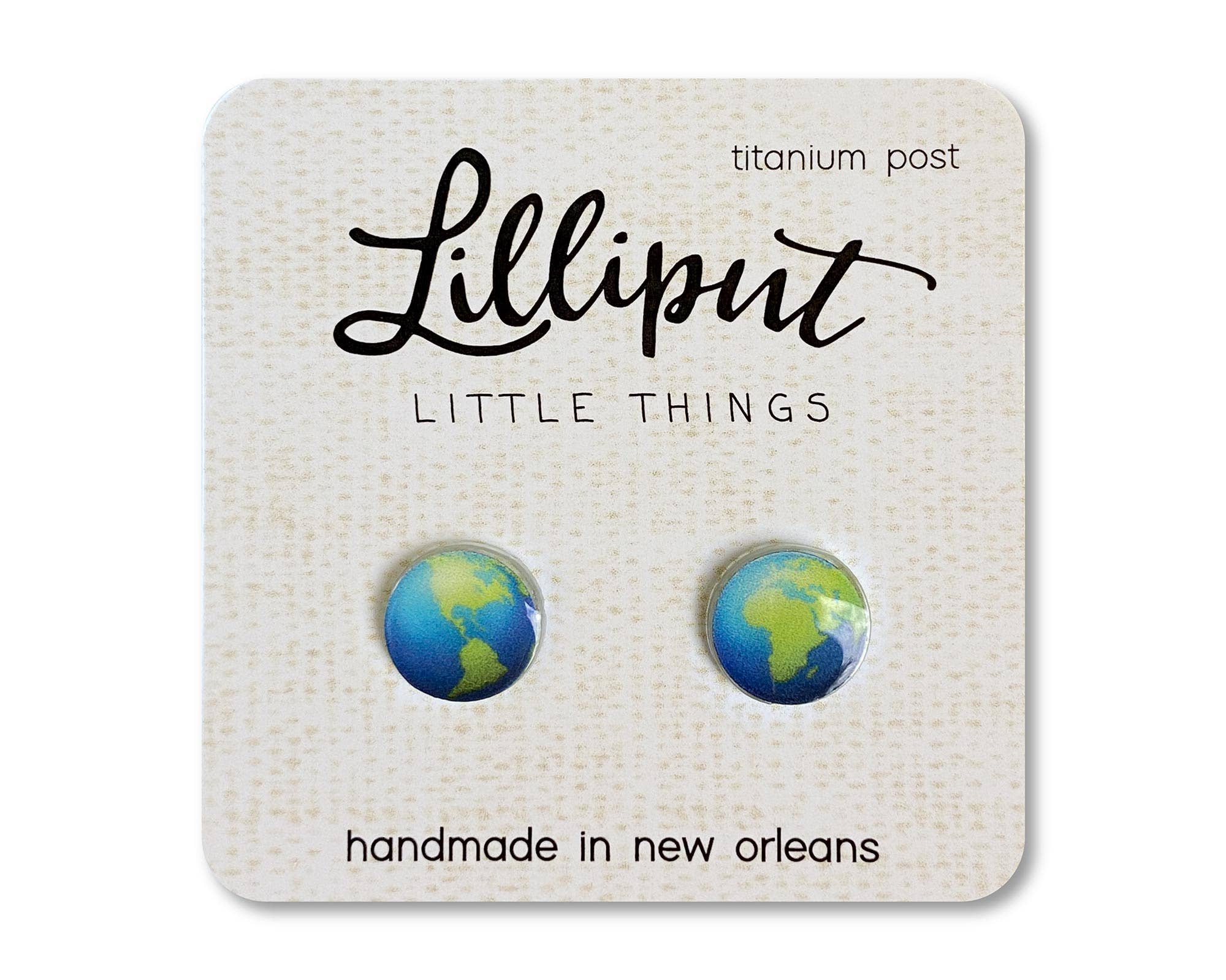 Lilliput Little Things - Planet Earth Earrings