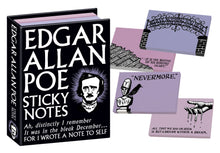 Load image into Gallery viewer, Unemployed Philosophers Guild - Edgar Allan Poe Sticky Notes
