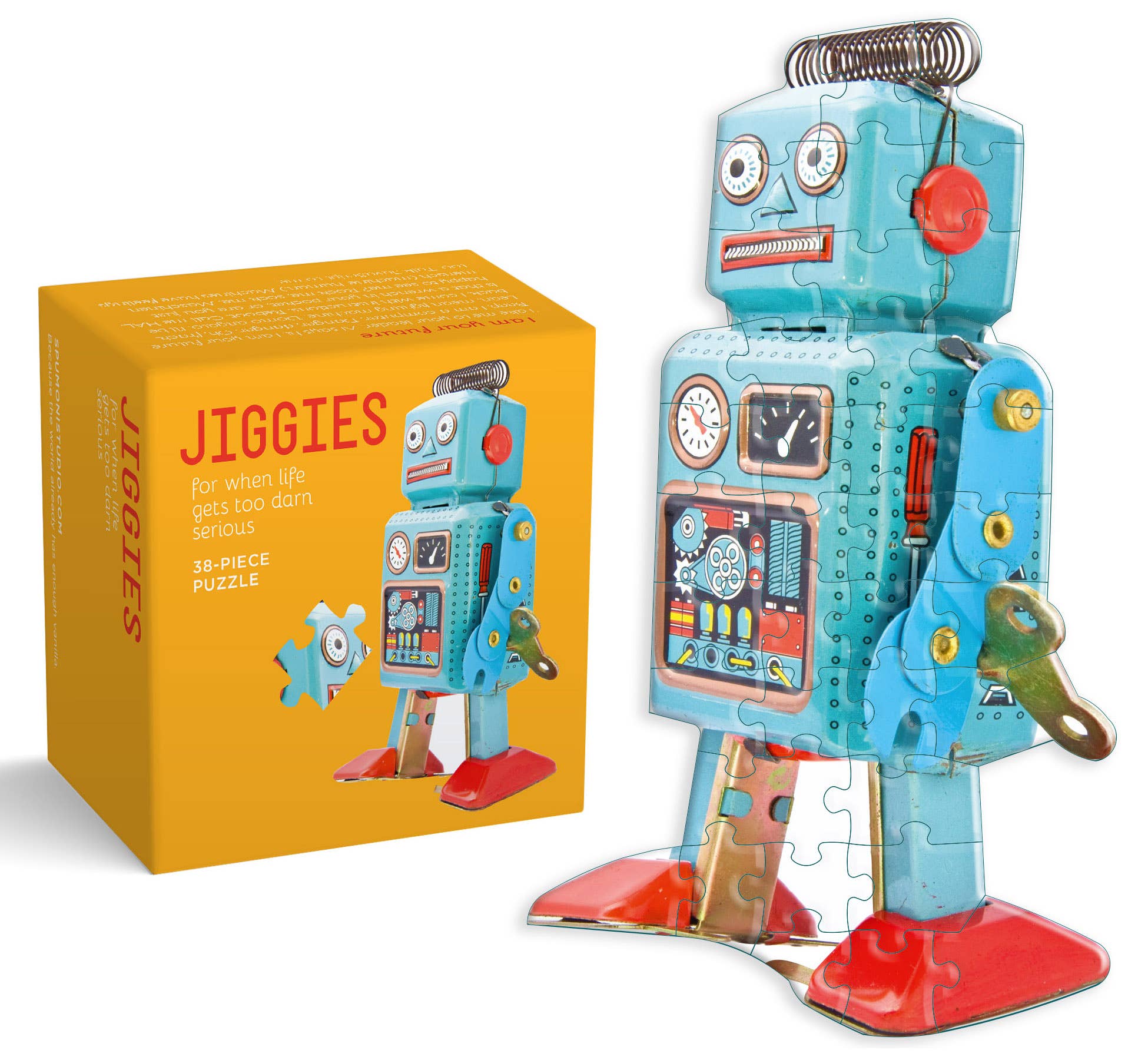Gibbs Smith - Robot Jiggie Puzzle