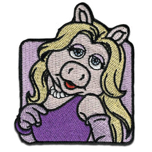 Load image into Gallery viewer, World of Patches -Iron On Patch- Disney The Muppets Miss Piggy
