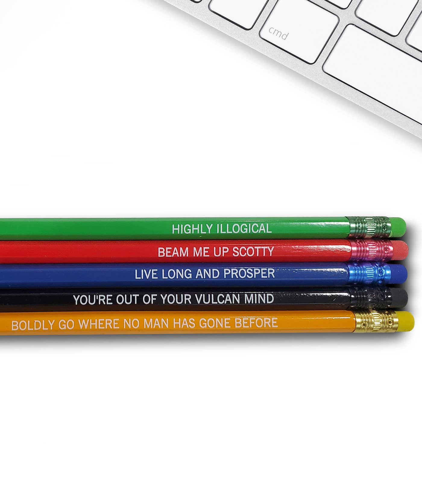 Fresh Prints of CT - Star Trek Quote Pencils