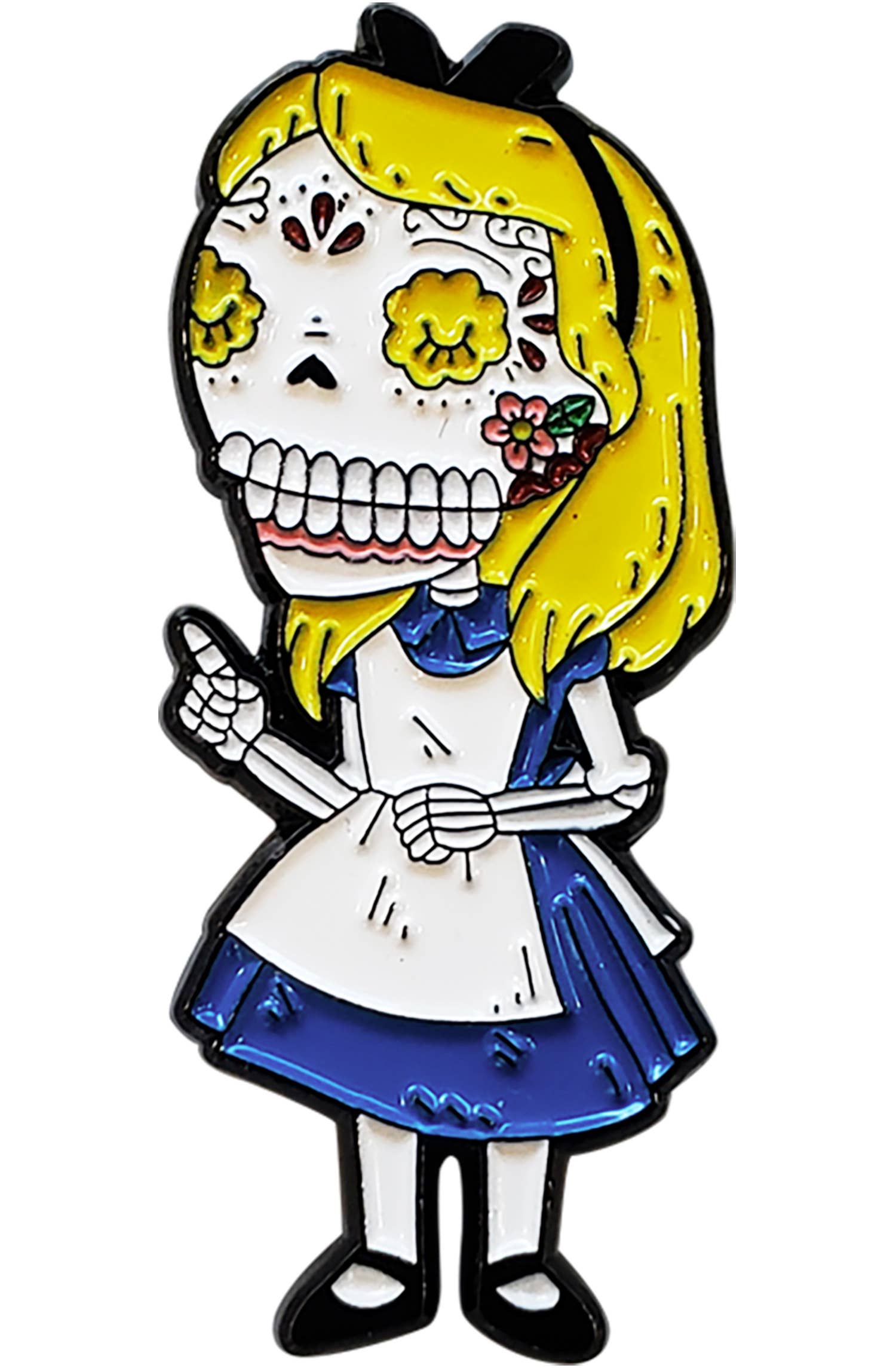 Fresh Prints of CT - Alice in Wonderland Enamel Pin