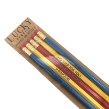 Load image into Gallery viewer, Lucky Mfg. Co. - Seinfeld Quotes Pencil Set - Made in USA
